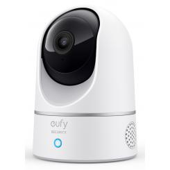 Eufy Security Indoor CAM 2K Pan & Tilt, Camara vigilancia WiFi Interior, Reconocimiento de Personas, con Asistente de Voz, Sensor de Movimiento, nessun canone mensile, No se Requiere HomeBase