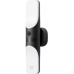 Eufy Security Wired Wall Light CAM S100, cámara de Seguridad para Exteriores, cámara 2K con iluminación de 1200 lúmenes, luz activada por Movimiento, IP65, Resistente al Agua, sin cuotas mensuales