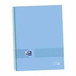 Europeanbook 1 OXFORD&you tapa extradura A4+ 80H 5X5 Periwinkle Blue