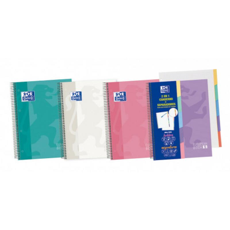 europeanbook-5-pestanas-oxford-school-a5-100h-5x5