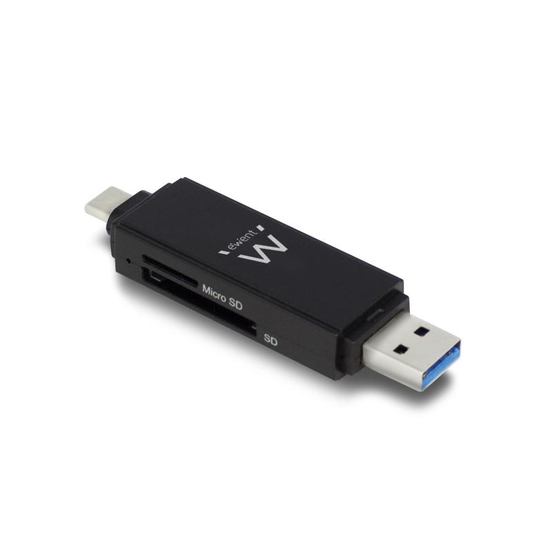 ew1075-lector-de-tarjeta-usb-32-gen-1-31-gen-1-type-a-type-c-negro