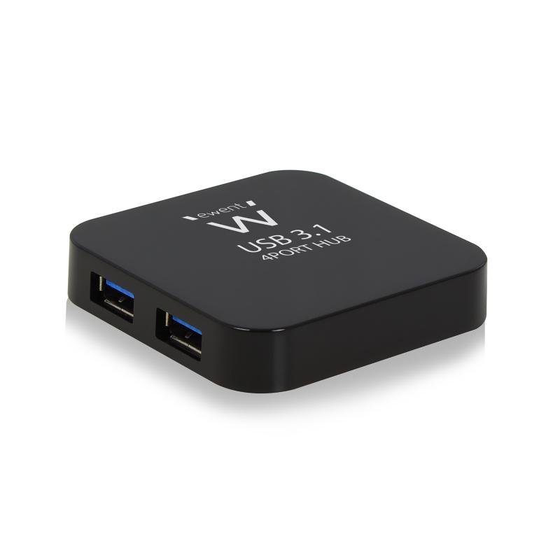 ew1134-hub-de-interfaz-usb-32-gen-2-31-gen-2-type-a-5000-mbit-s-negro