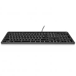 Ewent EW3269 teclado USB QWERTY Español Negro