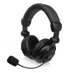 Ewent EW3564 auricular y casco Auriculares Alámbrico Diadema Llamadas/Música Negro