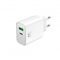 Ewent EW1325_R1 cargador de dispositivo móvil Universal Blanco Corriente alterna Carga rápida Interior