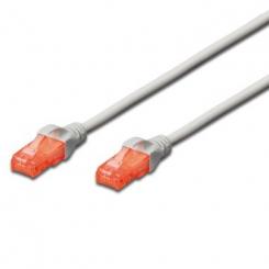Ewent IM1000 cable de red Gris 0,5 m Cat6 U/UTP (UTP)