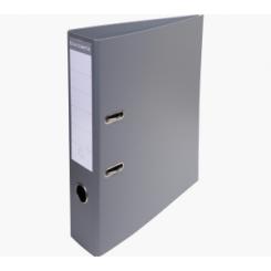 Exacompta Archivador Palanca Exacompta Forrado Pvc Rado A4 70Mm Gris Raton
