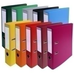 Exacompta Archivador Palanca Exacompta Forrado Pvc Rado A4 70Mm Surtido Vivo(10 Col.)