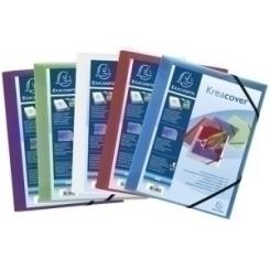 Exacompta Carpeta De Gomas Y Solapas Exacompta Kreacover Pp Translucido A4 Surtido (5 Col.)