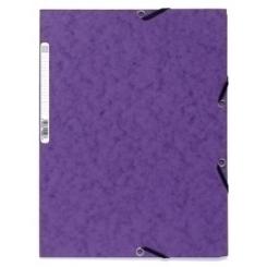 Exacompta Carpeta De Gomas Y Solapas Exacompta Scotten Nature Future Carton A4 Con Etiqueta Violin