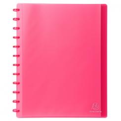 Exacompta Carpeta fundas moviles 30 F. rojo trans Rojo