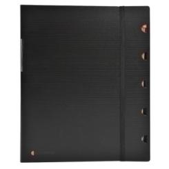 Exacompta Carpeta Fundas (Tarifario) Exacompta Espiral Pp Exaview A4 30 F. Negro