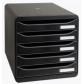 exacompta-modulo-exacompta-big-box-plus-ecoblack-5-cajones-colores-negro