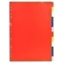 Exacompta Separadores Exacompta Pp Flexible Opaco A4 12 Pestañas 11 Taladros