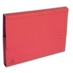 Exacompta Subcarpeta Exacompta Forever (Bolsa Fuelle 32Mm) 290G A4 Rojo Paquete De 10