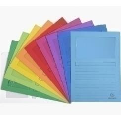 Exacompta Subcarpeta Exacompta Forever Ventana 130G A4 Surtido Paquete De 25
