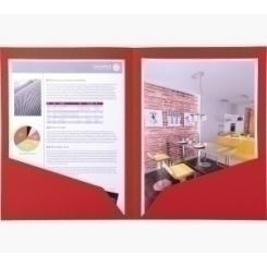 Exacompta Subcarpeta Exacompta Rock´S Doble 210G A4 Rojo Paquete De 25