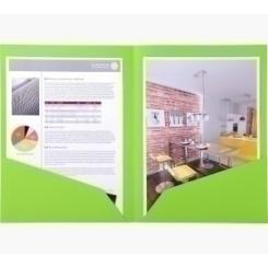 Exacompta Subcarpeta Exacompta Rock´S Doble 210G A4 Verde Paquete De 25