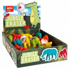 APLI Expositor Goma De Borrar Jungle 12U