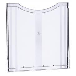 Expositor Archiplay Archivo 2000 frontal A4 vertical 5x235x230 mm cristal transparente