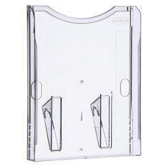 Expositor Archiplay Archivo 2000 mural A4 vertical  35x235x300 mm cristal transparente