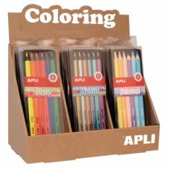 APLI Expositor Set Lapiz Jumbo 12U.