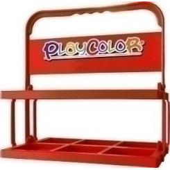Expositor Vacio Para Tempera Playcolor Liqüid Liquida 1000 Ml (Botella) (Regalo Por La Compra De 18 Botellas De 1000 Ml. Surtidas)