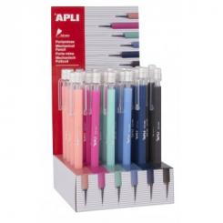 APLI Expositor Portaminas 0,5mm Col. Surtido 24U