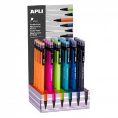 APLI Expositor Portaminas 0,7mm Col. Surtido 24U