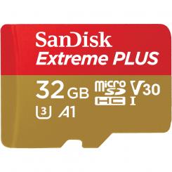 Extreme Plus 32 GB MicroSDHC UHS-I