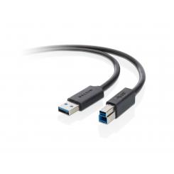Belkin F3U159B06 cable USB 1,8 m USB A USB B Negro