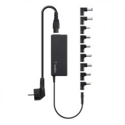Belkin F5L135CW90W adaptador e inversor de corriente Interior 90 W Negro