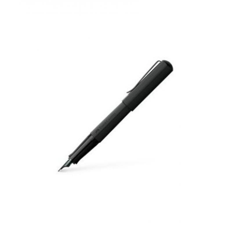 FABER-CASTELL Estilográfica HEXO negra mate f.