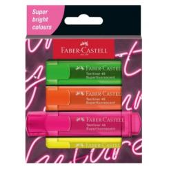 FABER CASTELL Estuche 4 marcadores Textliner WYOF