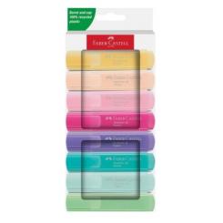 FABER CASTELL Estuche 8 marcadores Textliner 46 Pastel