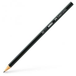 Faber-Castell Lápiz de grafito 1111 Negro HB