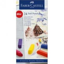 FABER-CASTELL Tiza Goldfaber Pastel Blando Mini Caja 24 uds
