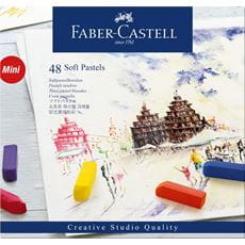 FABER-CASTELL Tiza Goldfaber Pastel Blando Mini Caja48