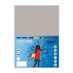 FABRISA Cartulina 180G A3 50H Gris