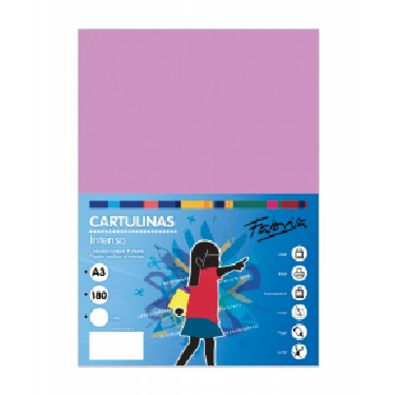 fabrisa-cartulina-180g-a3-50h-lila