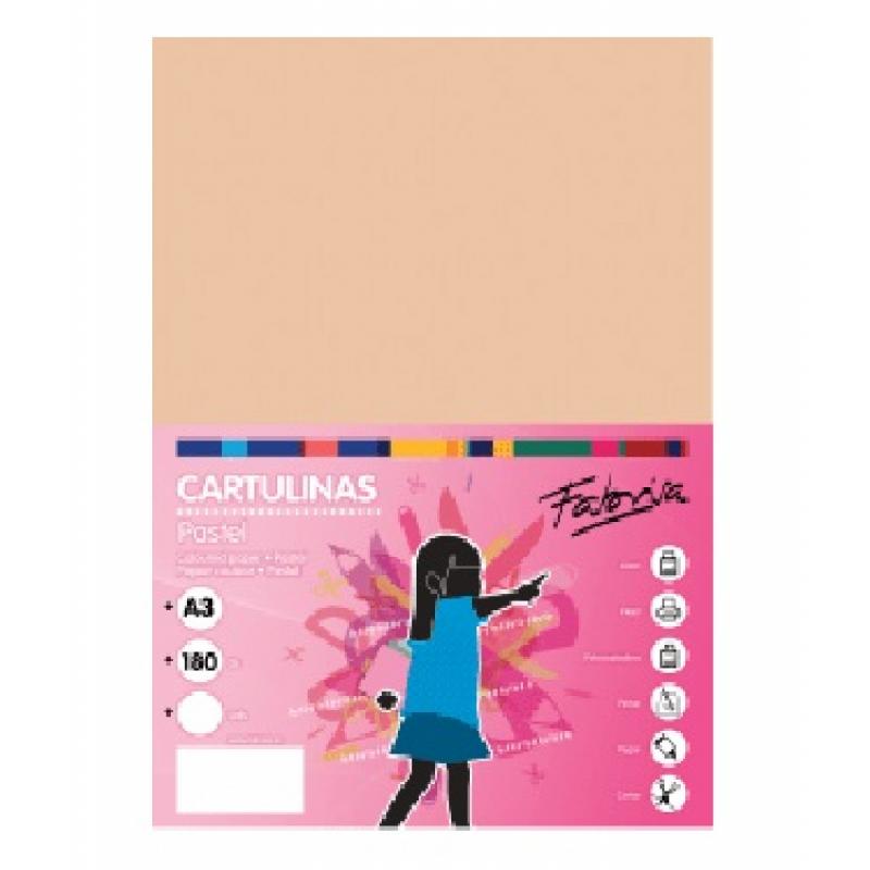 fabrisa-cartulina-180g-a3-50h-vainilla