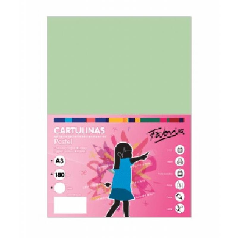 fabrisa-cartulina-180g-a3-50h-verde-claro
