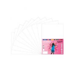 FABRISA Cartulina 180G A4 10H Blanco