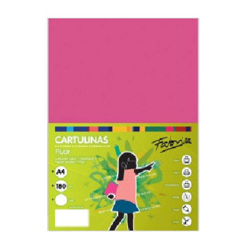fabrisa-cartulina-180g-a4-250h-rosa-fluor