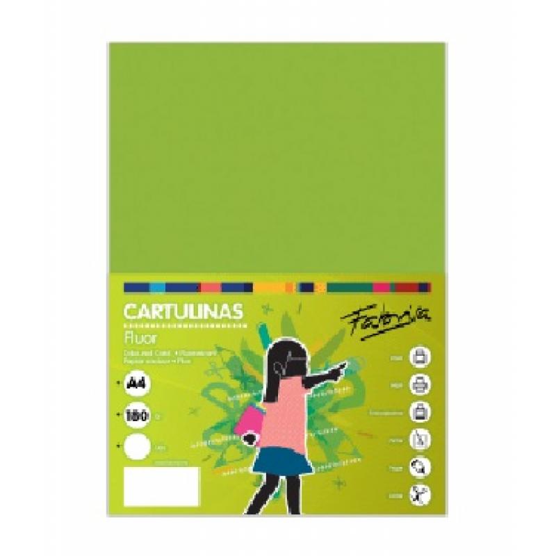 fabrisa-cartulina-180g-a4-250h-verde-fluor