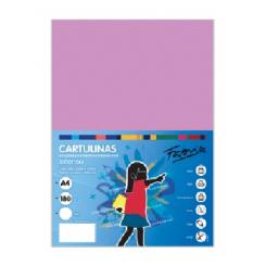 FABRISA Cartulina 180G A4 50H Lila