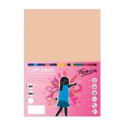 FABRISA Cartulina 180G A4 50H Vainilla