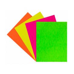 FABRISA Cartulina 240G 50X65 10H Fluor Verde