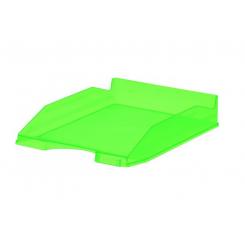 Faibo Bandeja apilable 93 transparente fluor. Verde