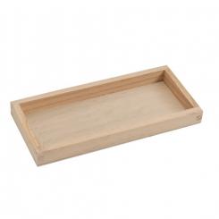 FAIBO Bandeja de madera para decorar 22 x 10 x 2 cm